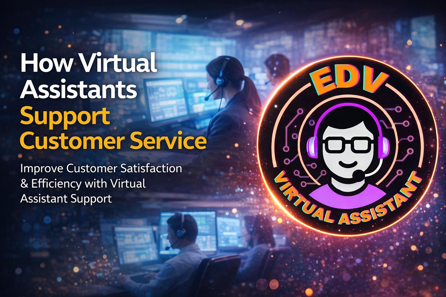 How Virtual Assistants Support Customer Service